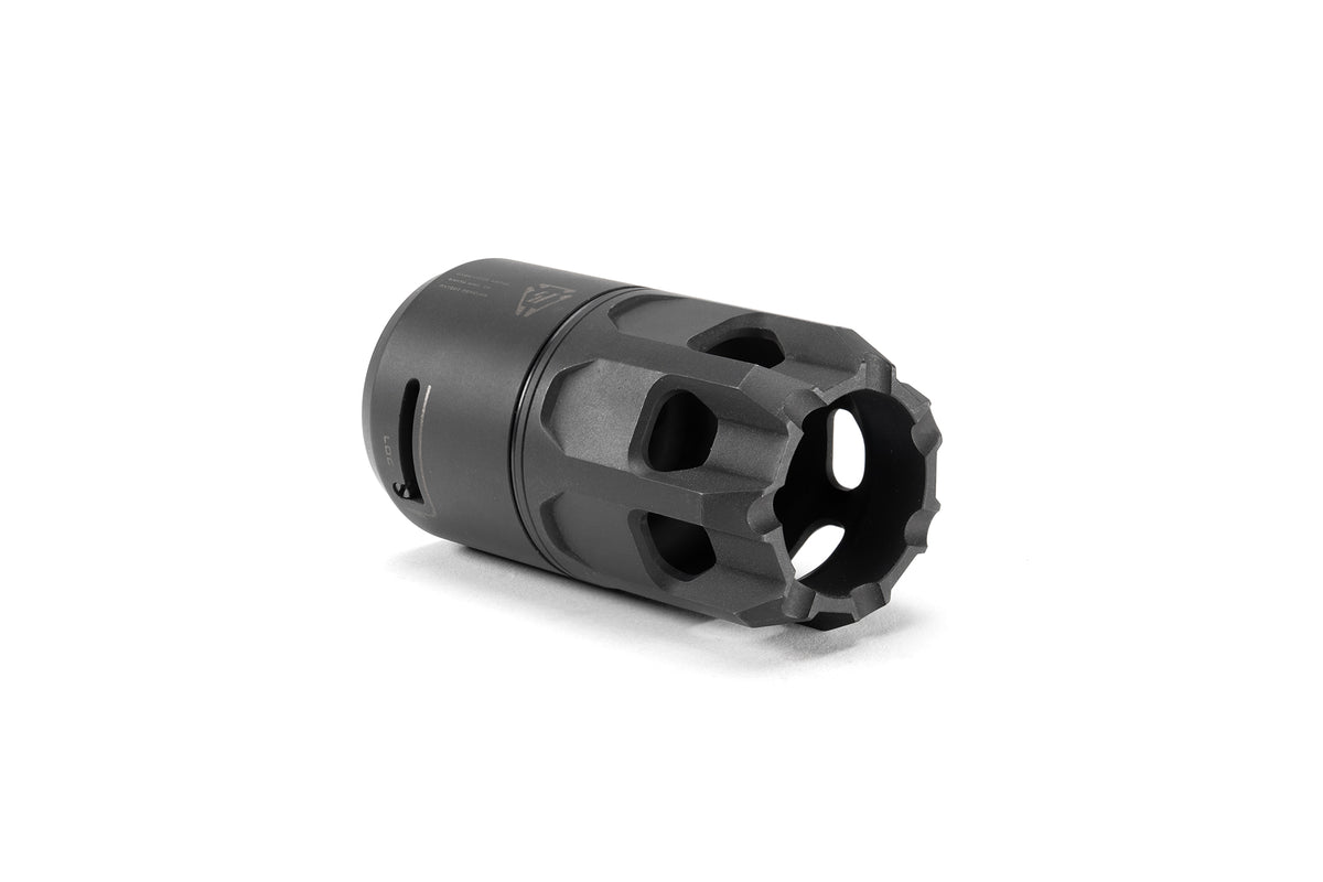 Oppressor Quick Detach Blast Shield para Compensadores y Frenos de Boca
