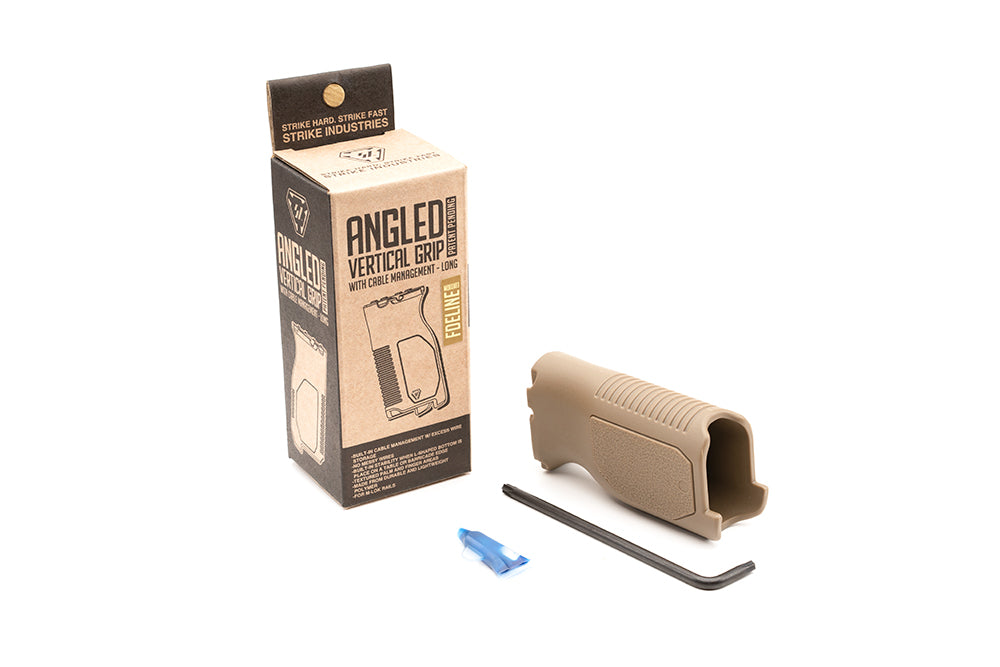 Angled Vertical Grip Long con Cable Management (M-LOK) - FDEline Edition
