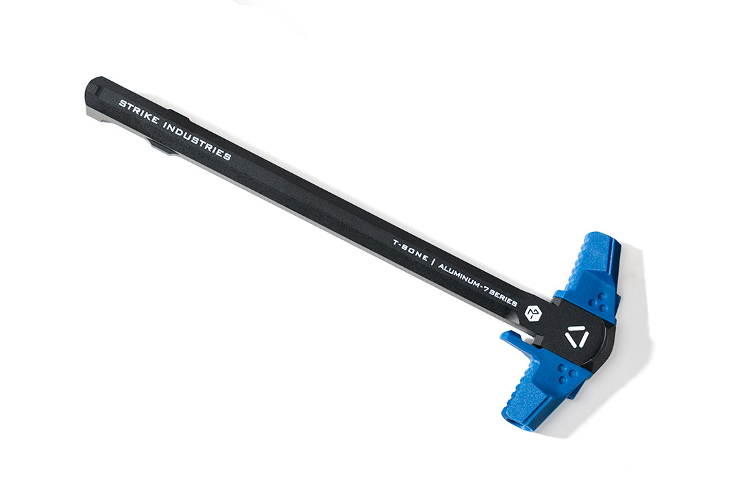 T-Bone Charging Handle para AR-15 .223/5.56 - Blue Edition