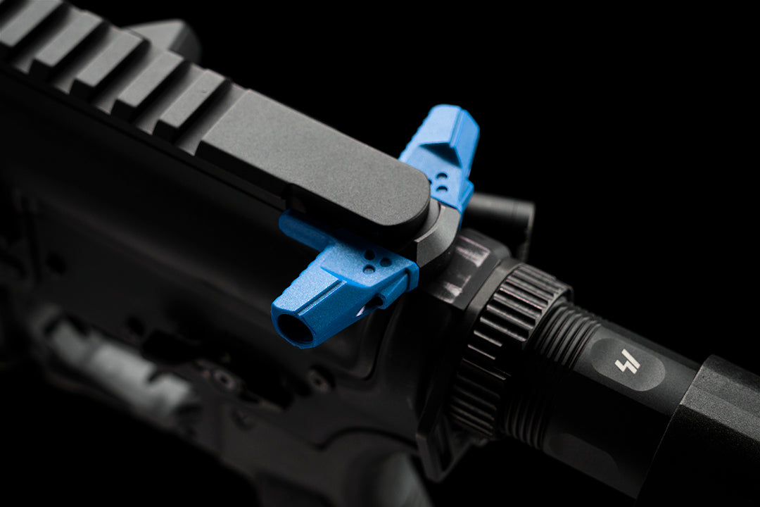 T-Bone Charging Handle para AR-15 .223/5.56 - Blue Edition
